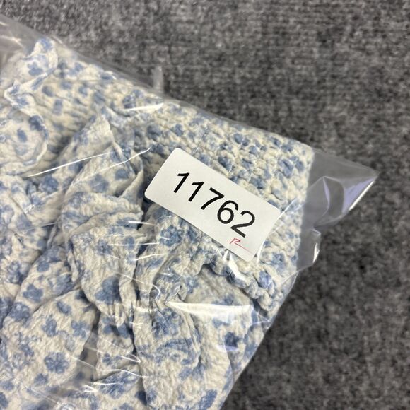 FOREVER 21 Top Blouse  Womens S Blue floral Cottagecore Peasant Y2k Coquette - Picture 8 of 8